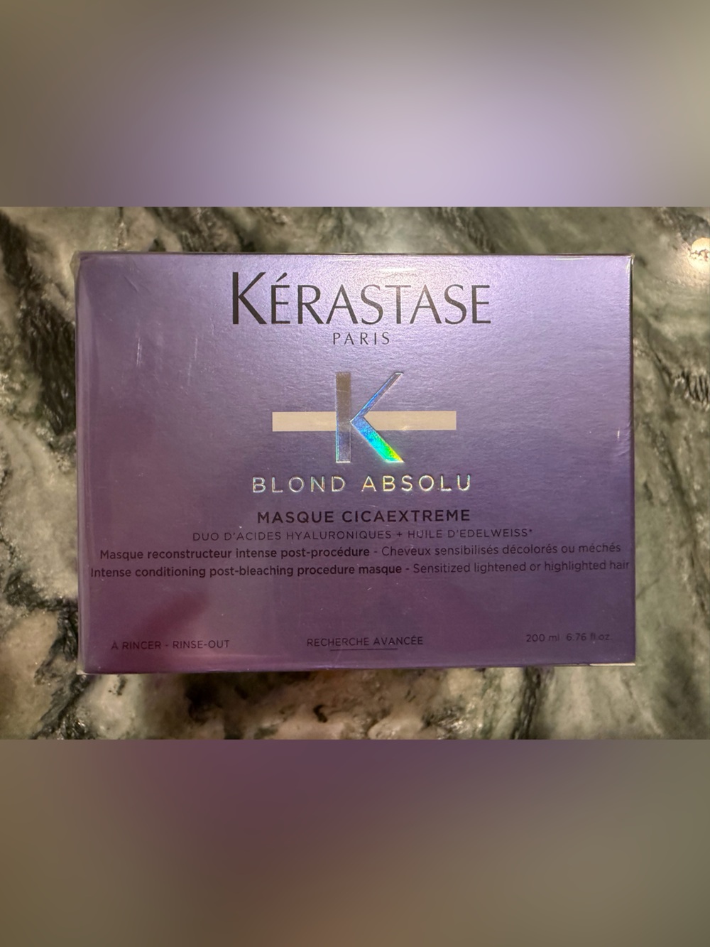 NWT Kérastase Blond Absolu Masque Cicaextreme Hair Mask 200 ml/6.7 oz